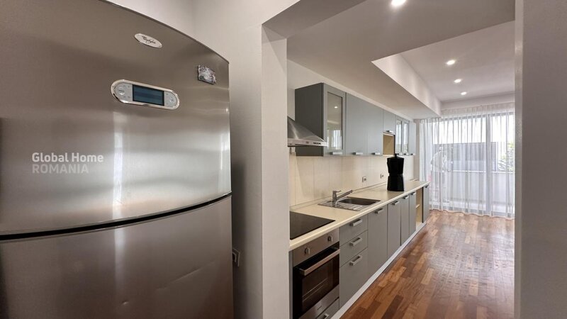 Herastrau Park, Nordului, 2 rooms 120 sqm, terrace, parking.