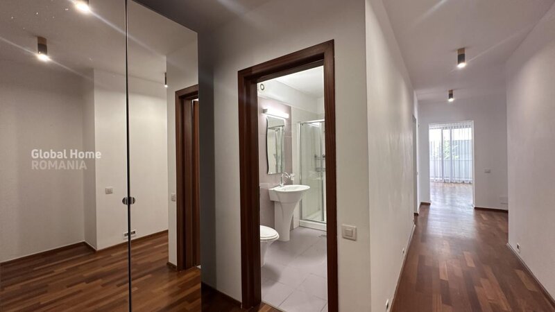 Herastrau Park, Nordului, 2 rooms 120 sqm, terrace, parking.
